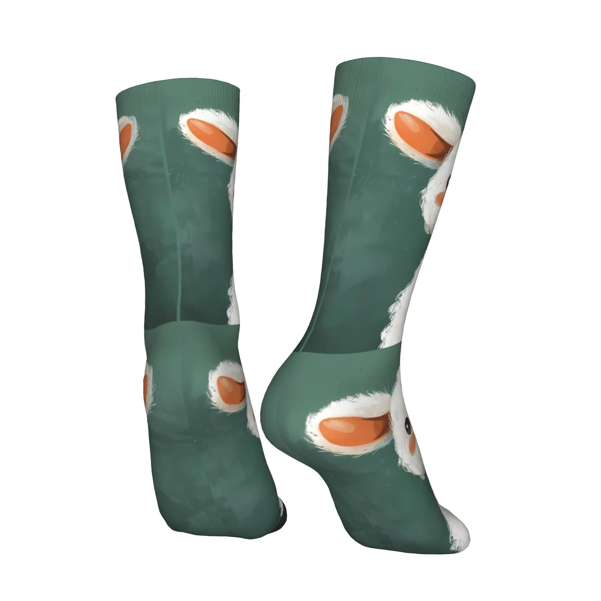 Ländliche Tiere, Rinder, Esel, Schafsocke, bedruckt, Herren, Polyester, modisch