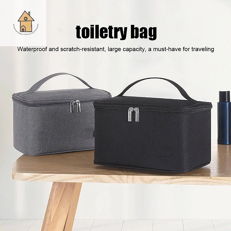 

Cationic Large-capacity Men's Cosmetic Bag Travel Convenient Toilet Bag Outdoor Travel Storage Bag Waterproof Women Makeup Case
