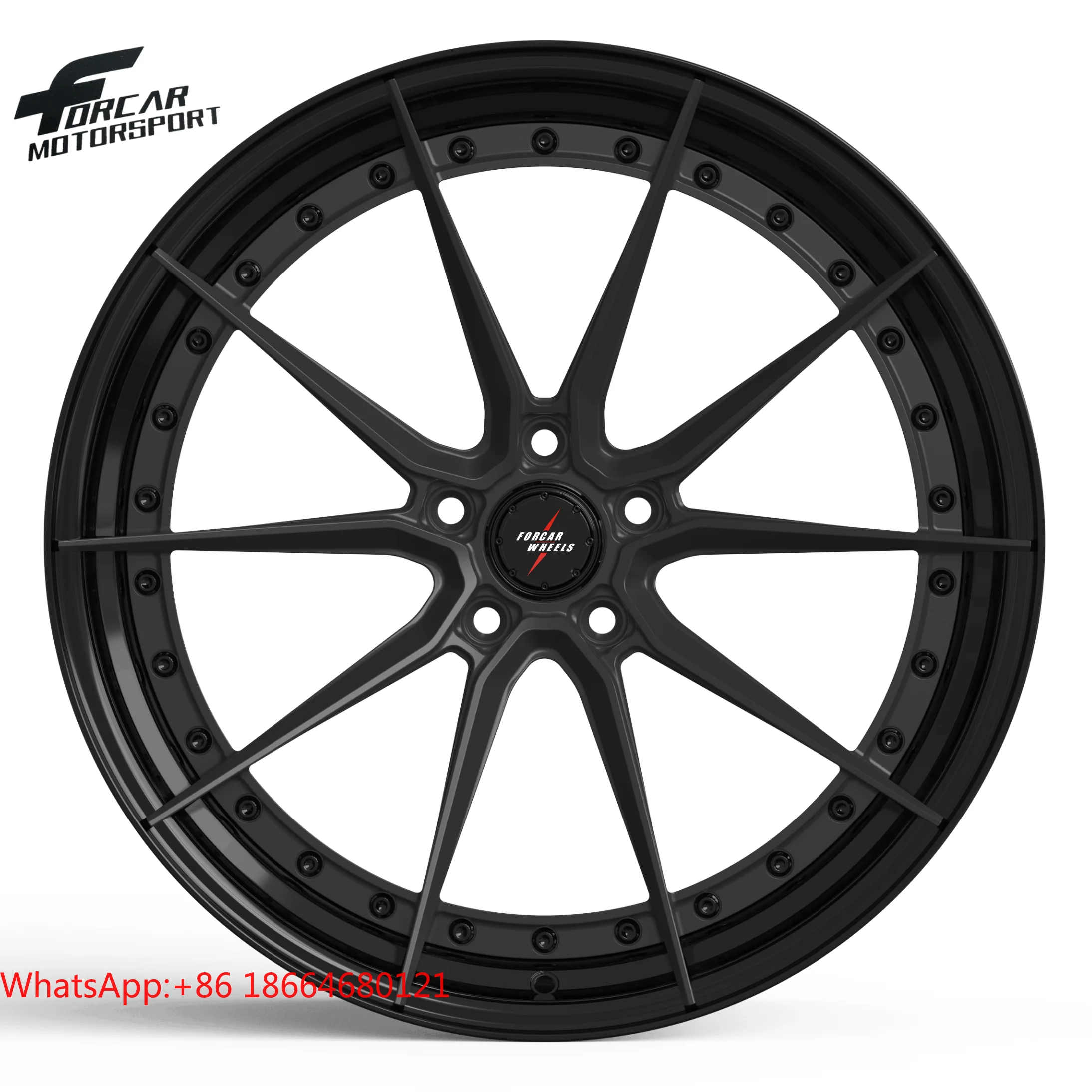 2-Piece Sports Forged Aluminum Alloy Rims T6061 Strong Lightweight China FactoryW205,W213,W166,X156,W257