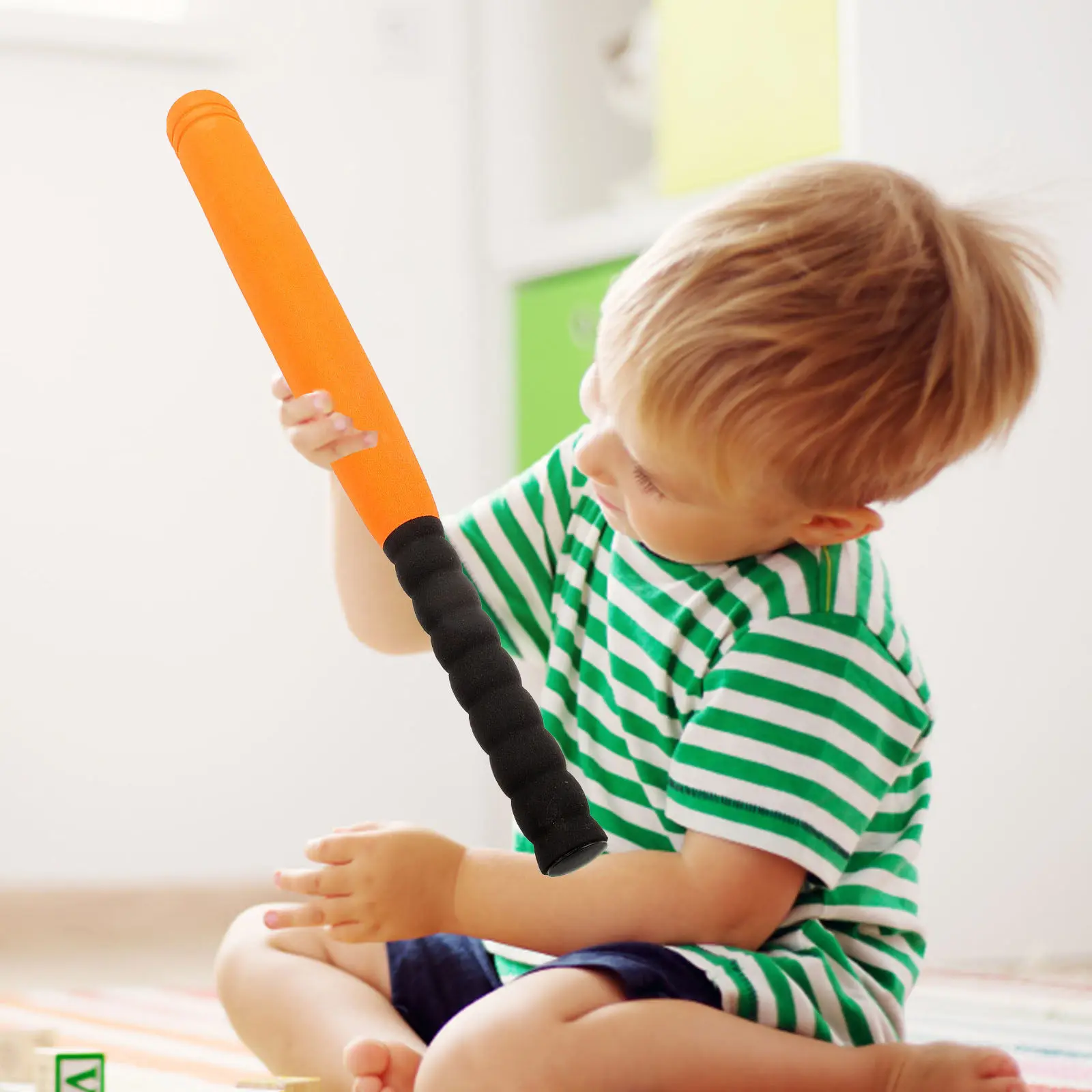 1Set Foam Baseball Bat Ball Set for Teens Wear Resistant Safe Indoor Outdoor Yard Play Training Hand Eye Coordination Gift