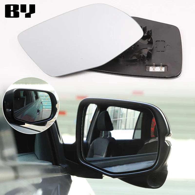 Heated Exterior Rearview Mirror Glass Car Outside Reversing Lens For Honda Pilot 2015-2022 Replacement Parts Exterior Accessory