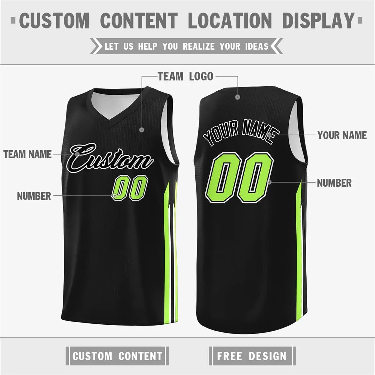 Personalized Your Own Stitched Basketball Jersey Sports Shirt Custom Team Name Number Logo for Men Youth