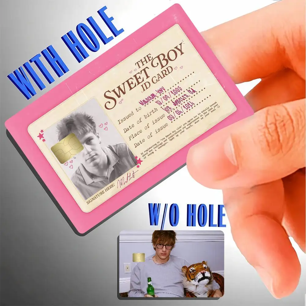 Singer M-Malcolm Todd Breathe Sweet Boy Credit Card Debit Card Waterproof Sticker Bank Bus Card Protective Film Sticker