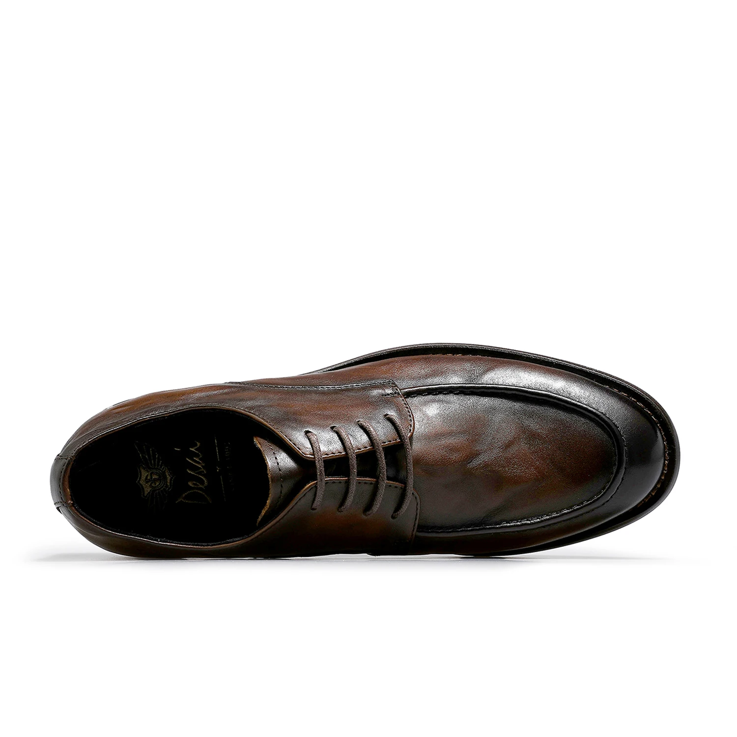 DESAI Full Grain Leather Men Shoes Genuin Leather Luxury Brand Derby Breathable  Arrival Fashion Designer