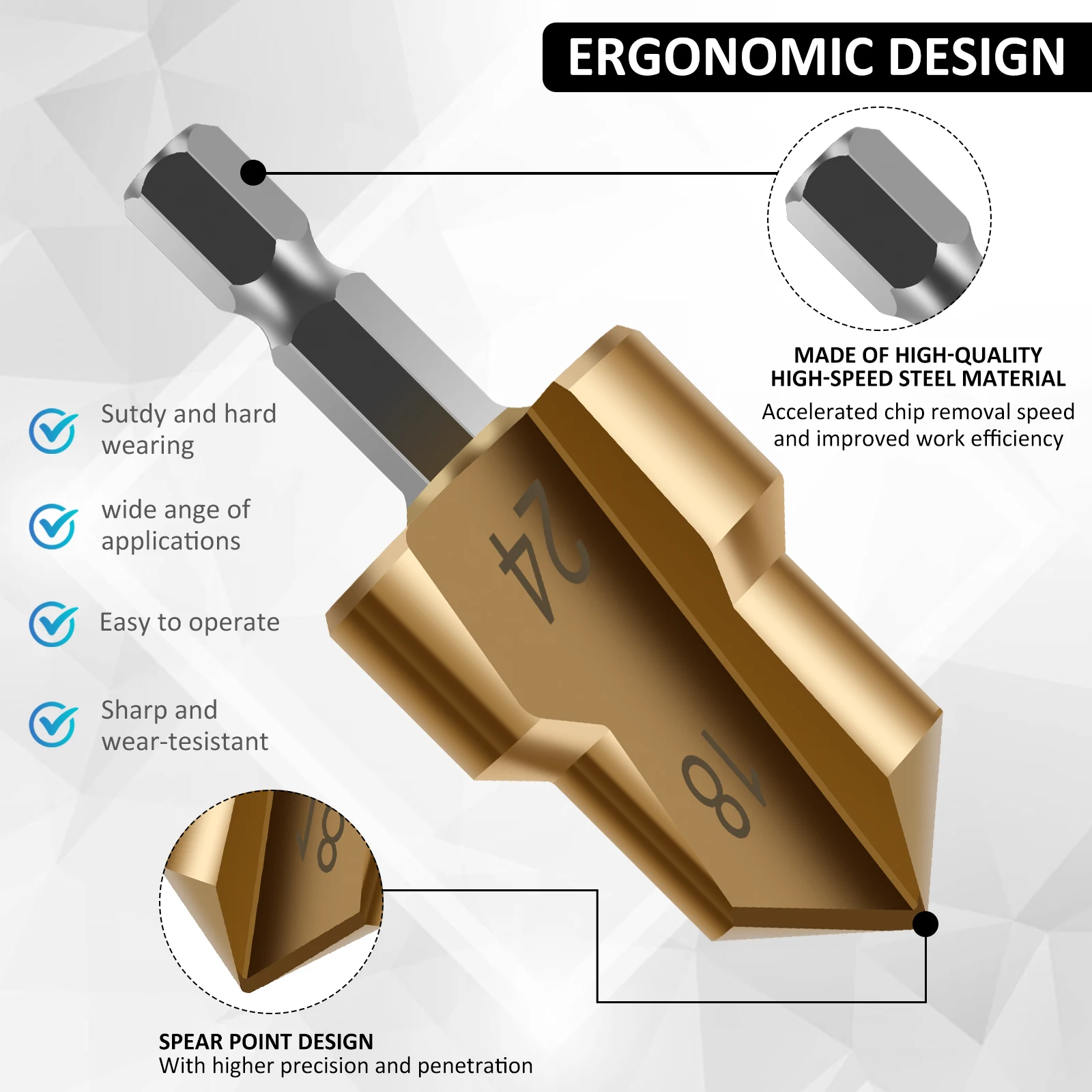 Imagem -03 - Ppr Lifti Brocas Água Pvc Tubo Expander Conector Tee Encanador Ferramenta Haste Hexagonal 20 mm 25 mm 32 mm Pcs