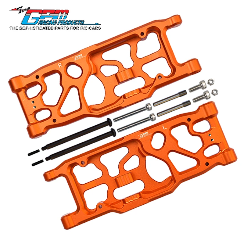 Bracciones inferiores traseros de aleación GPM ARRMA 1/5 Kraton 8S / Kraton EXB / Outcast 8S EXB ARA5810. ARA5210