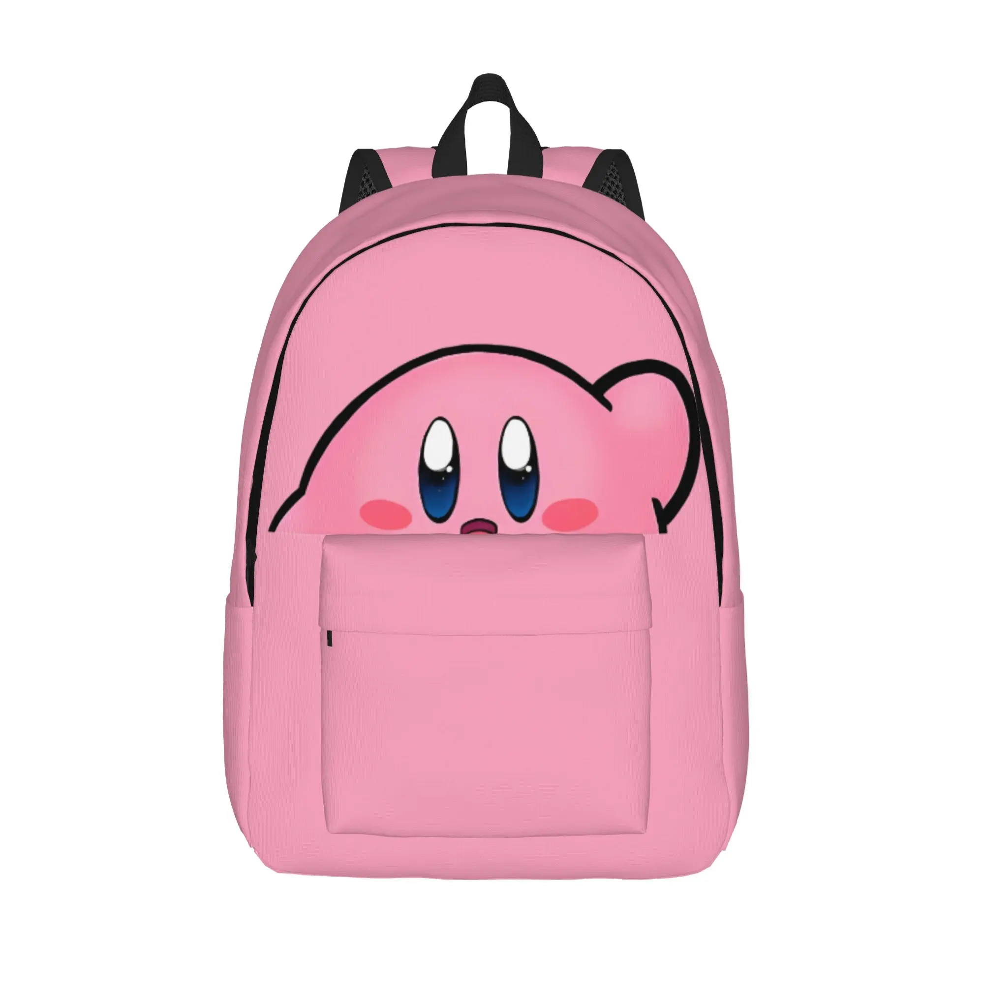 

Kirbys peeker game Classical Backpack Lightweight Student Work Daypack for Men Women Laptop Computer Canvas Bags