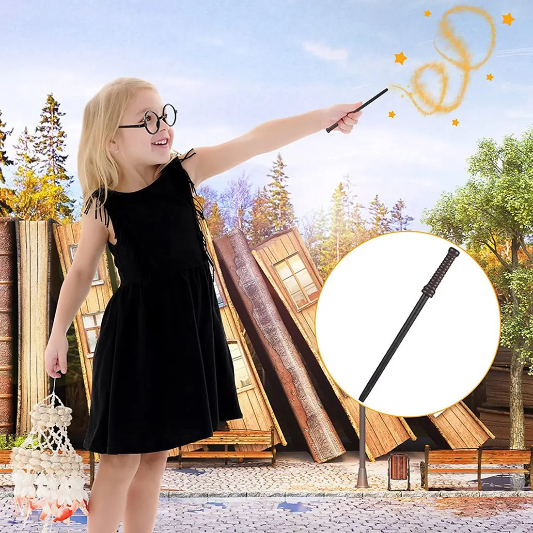 24 шт., карандаши и очки для подростков