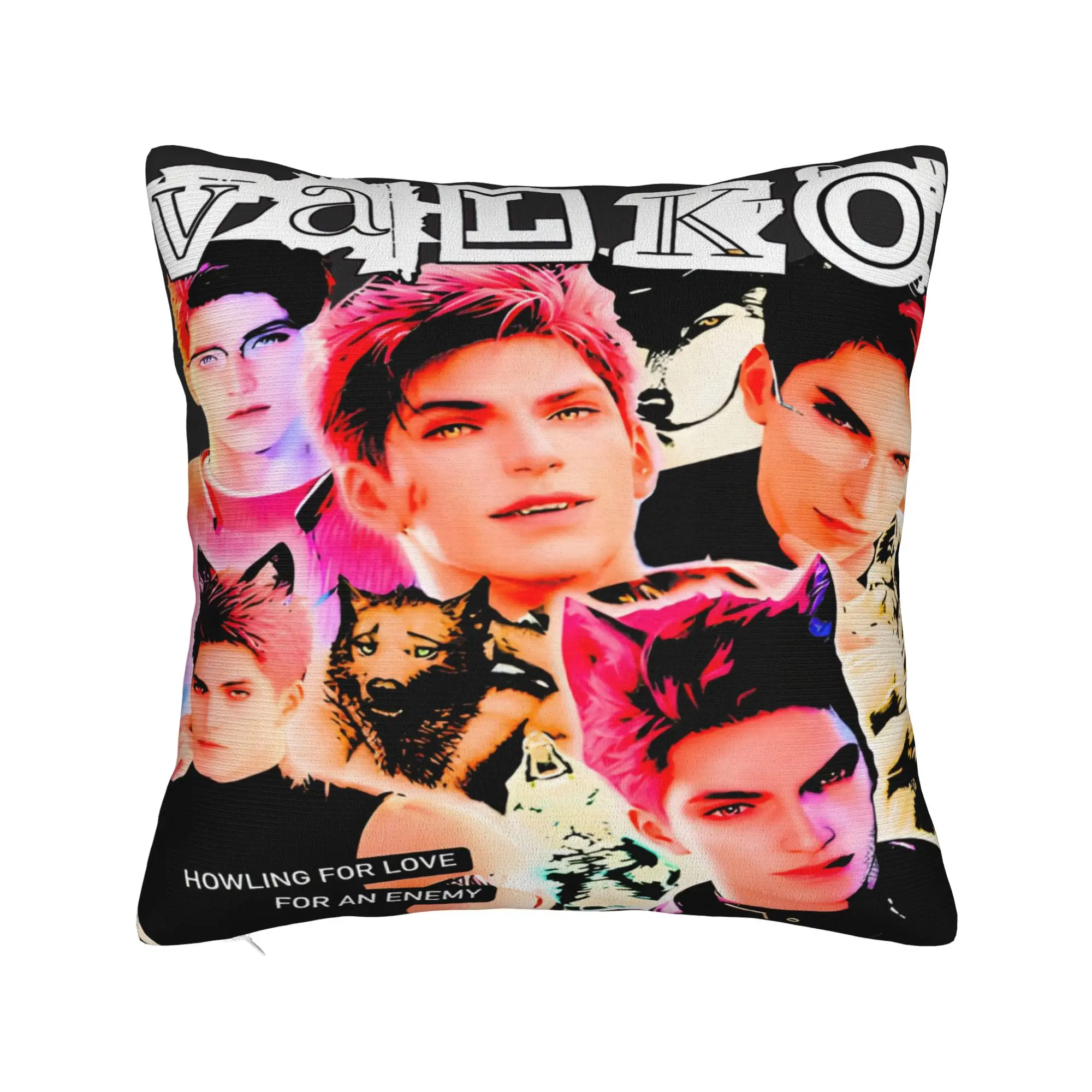 Game V-Valko L-Love and Deepspace Pillow Case  Morden Pillow Cover Custom Pillowcases For Living Room Chair