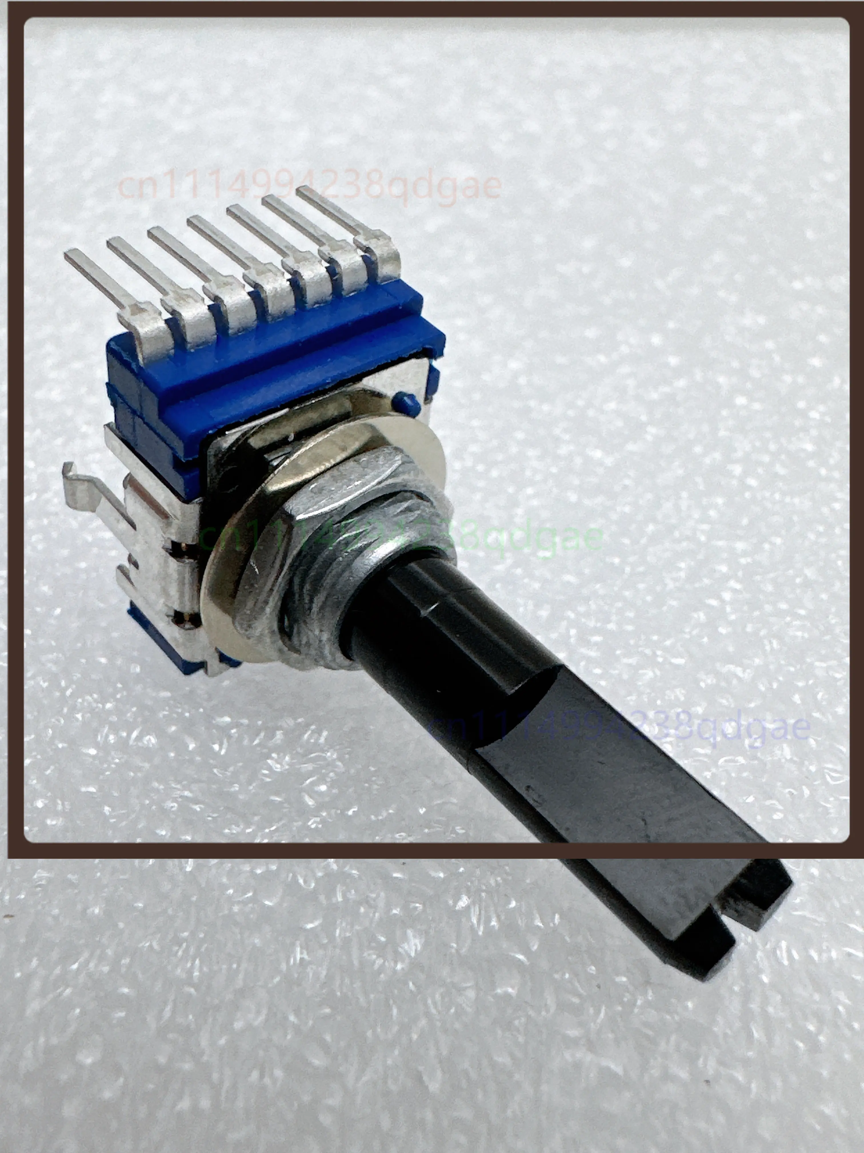 1PCS For ALPS Rotary Volume Potentiometer 7 Pin Vertical Single Row B10K D Shaft 25MM For Pioneer DJ Controller Replacement