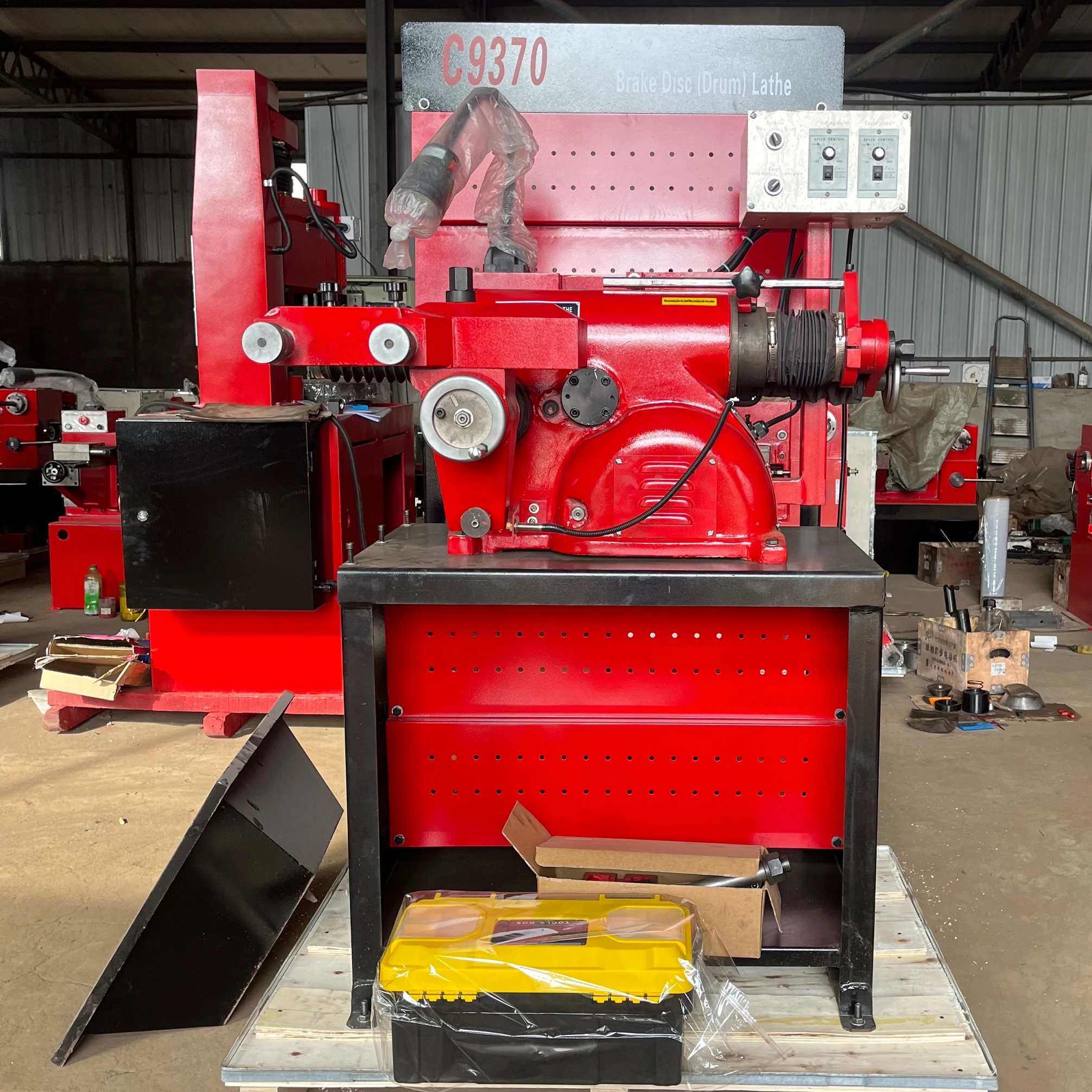 C9370/C9370C Brake Disc Drum Lathe Machine Brake Disc and Drum Lathe Machine for Car Repairbrake Disc Skimming Machine