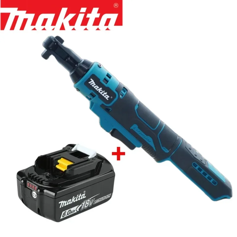 Makita 18V borstelloze ratel-slagmoersleutel Draadloze elektrische sleutel met variabele snelheid LED-elektrisch gereedschap