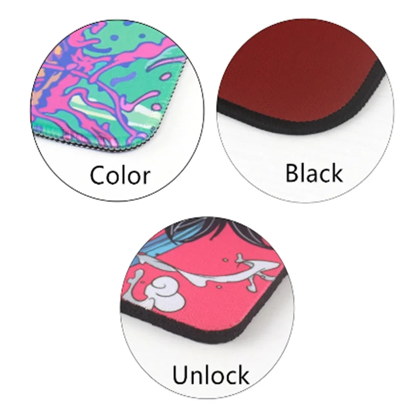 لوحة ماوس ليلة للعرض على شكل نجمة القمر ملحقات الجيرلي سجاد لطيف لابتو جامر أرجواني وردي سحري لوحة مفاتيح كبيرة #5