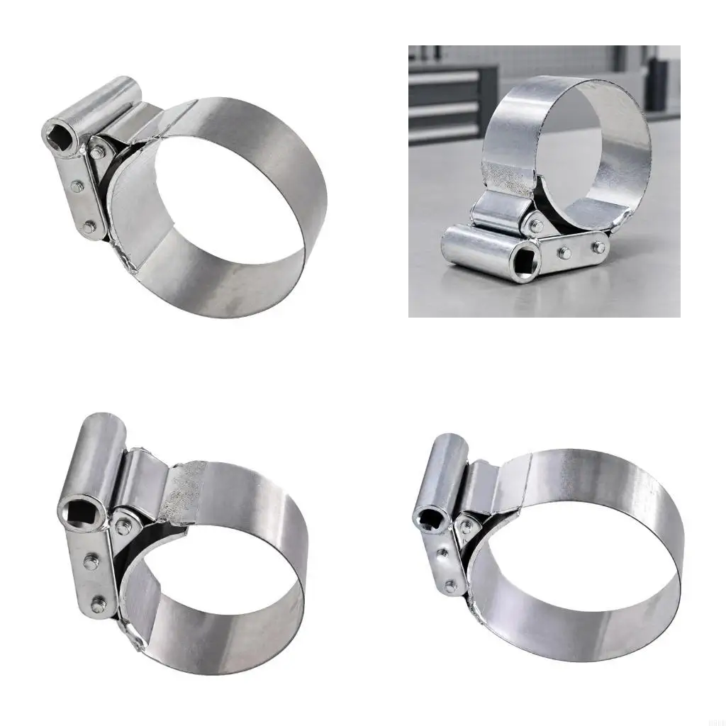 Band Clamp Oil Filter Wrench with Steel Construction and Manual Drive Connection for Fleet and Machinery Maintenance H9EE