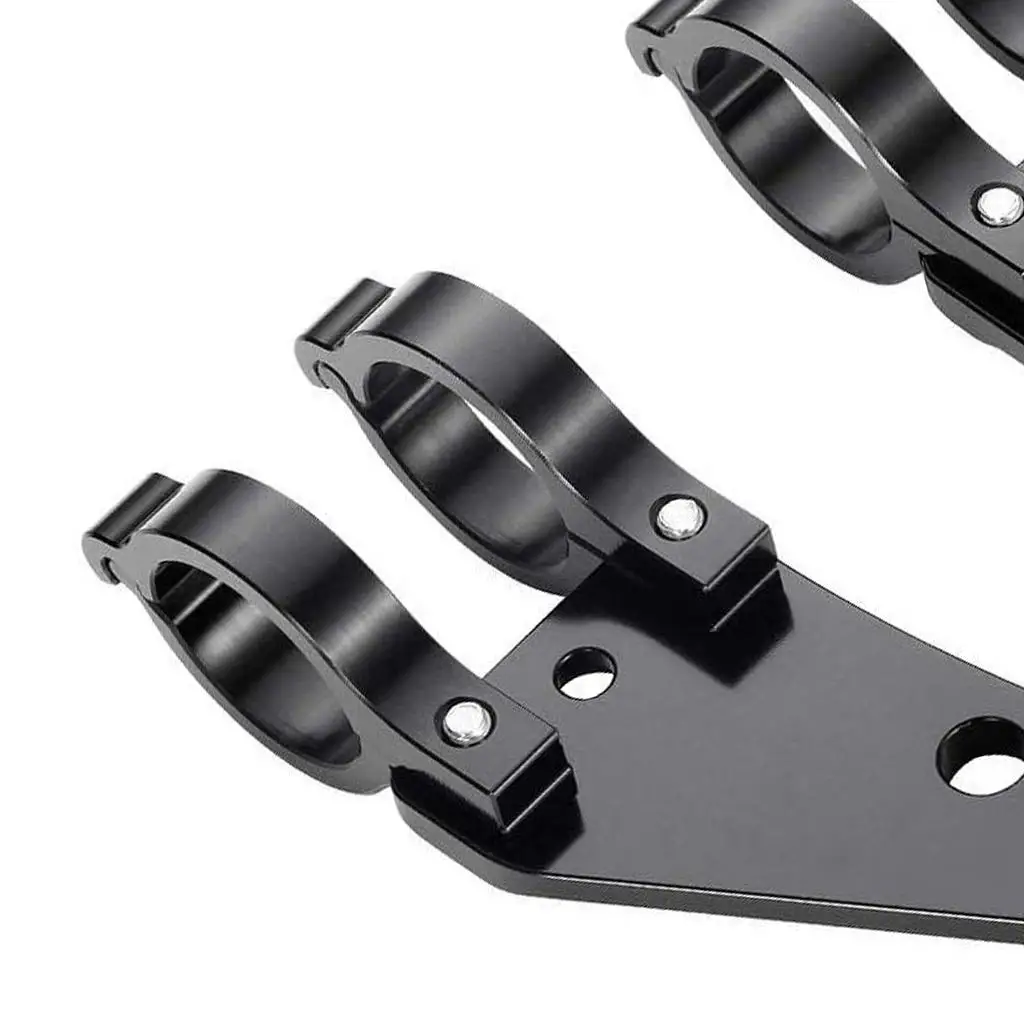 

CNC Aluminum Alloy Headlight Mount Clamp 41mm Adjustable Fork Holder for Motorcycle Lamps