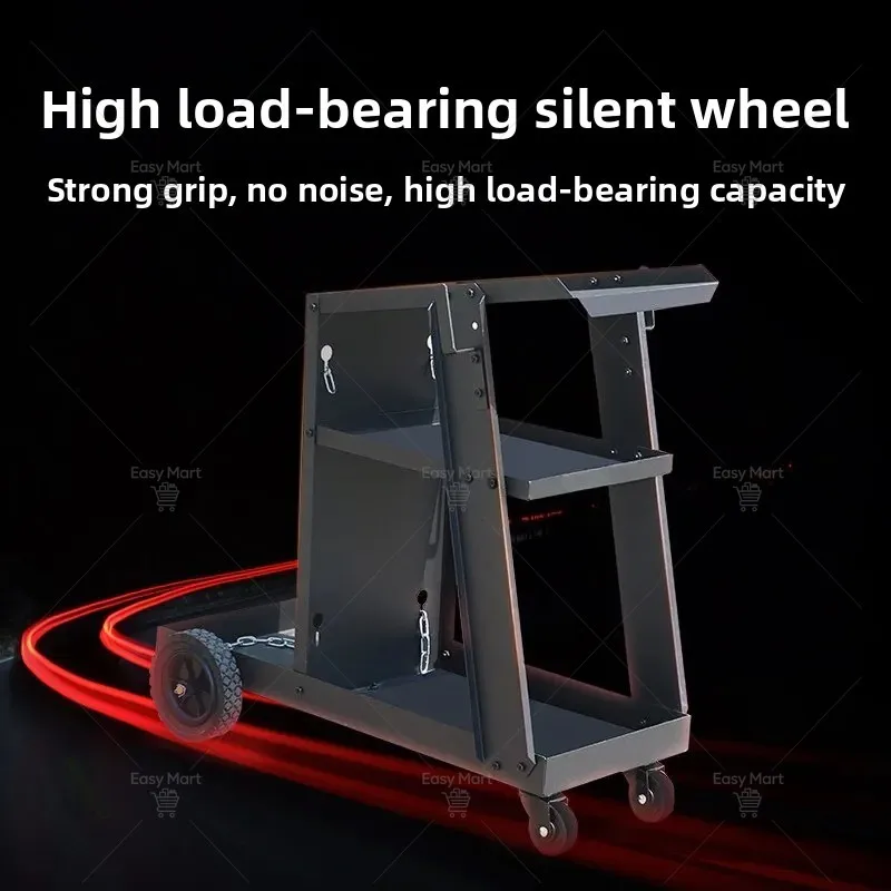 Welding machine tool cart trolley multifunctional storage shelf layer auto repair mobile workshop car