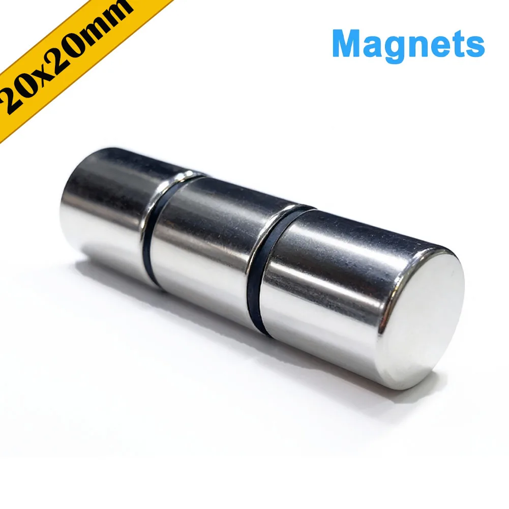 Super Powerful Magnets Round Magnet Neodymium Magnet NdfeB Magnet Strong Magnets Disc Permanent Magnetic Imanes DIY 20x20mm