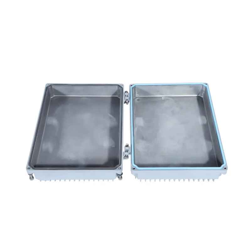 Imagem -05 - Caixa de Alumínio Impermeável para o Cerco das Telecomunicações de Comunicação Amplificador Exterior Distribuição Fundição 315*223*133 mm