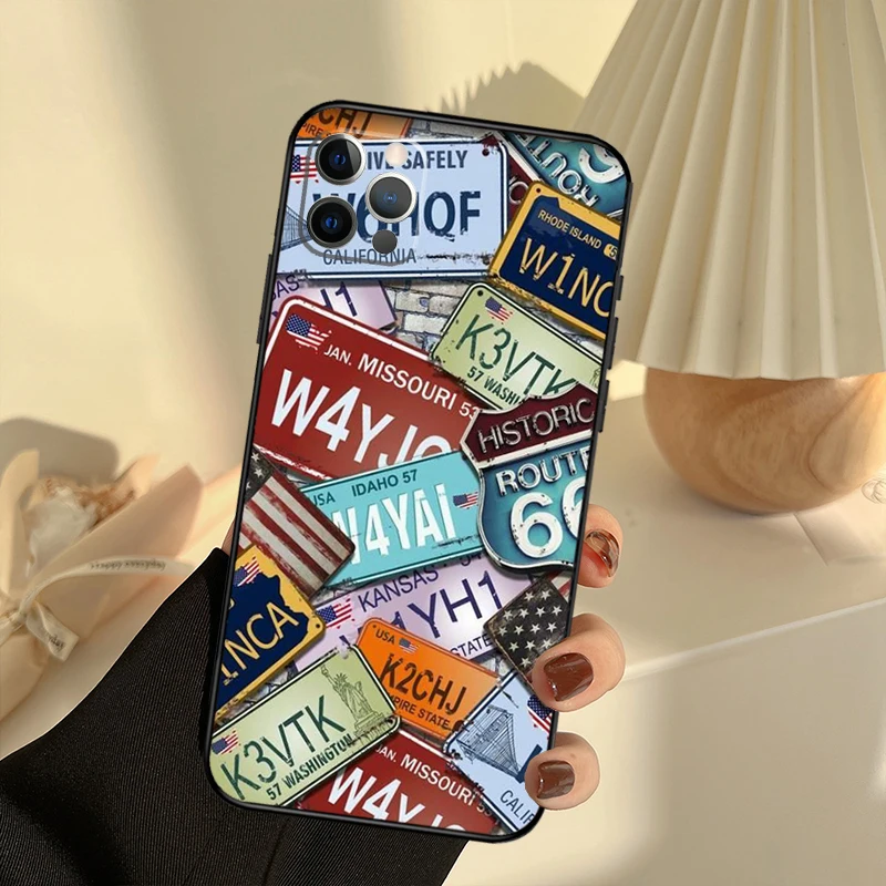 Supernatural License Plate Phone Case For iPhone 17 16 15 14 13 11 12 Pro Max 13 mini 15 16 Plus 16e 17 Air Cover Funda - view 6