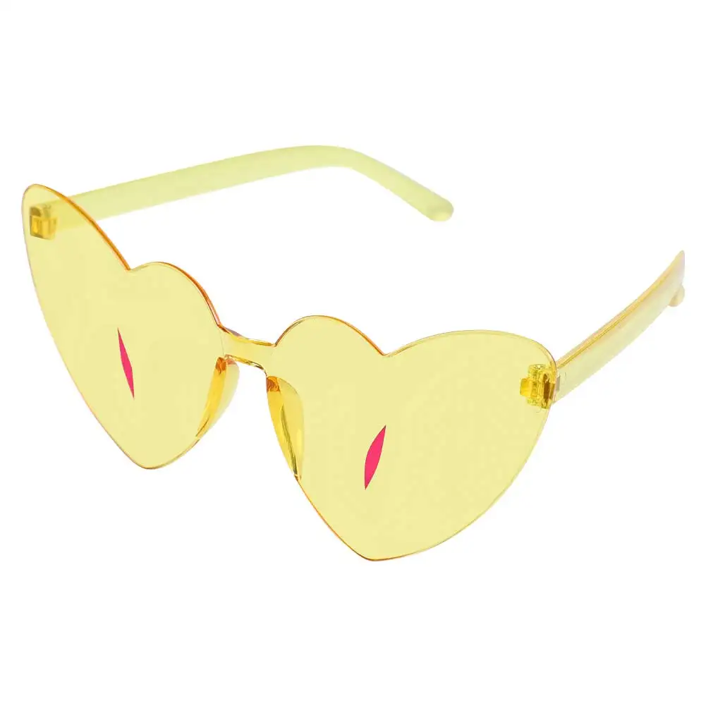 TV Hell Inn Hotel 2 السير Pentious Heaven تأثيري نظارات الشر زعيم Disgusie الأصفر على شكل قلب نظارات هالوين البدلة الدعامة #5