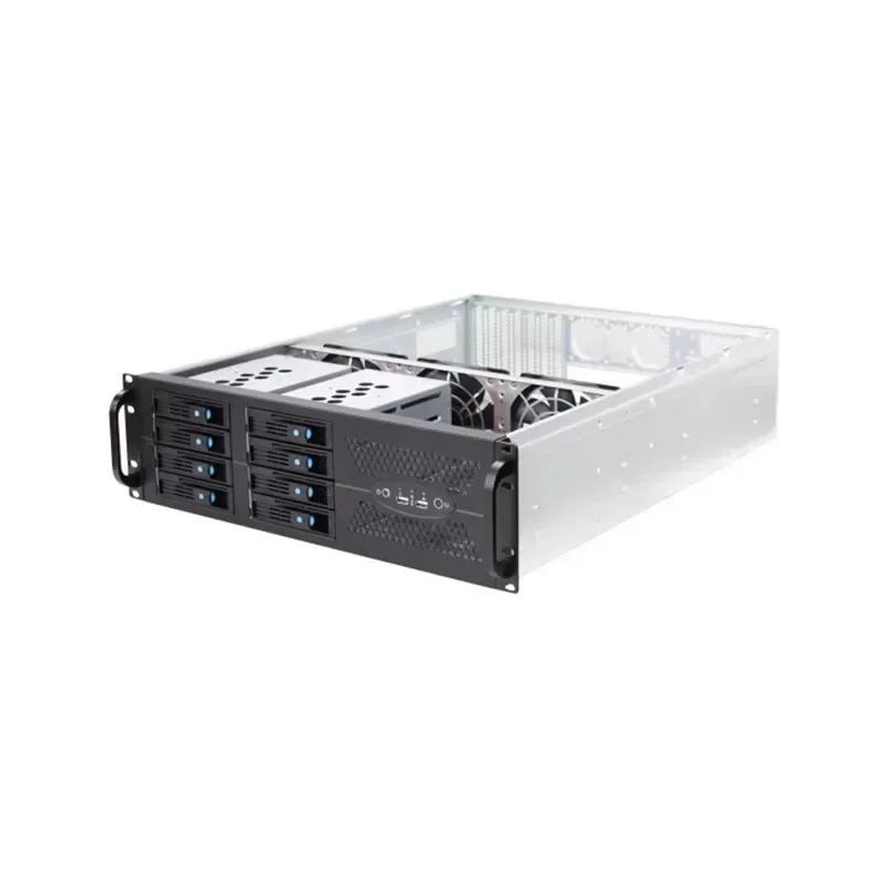

New 3U Rack Server 8-disk Hot-swappable Cloud Storage Computing Security Device Chassis