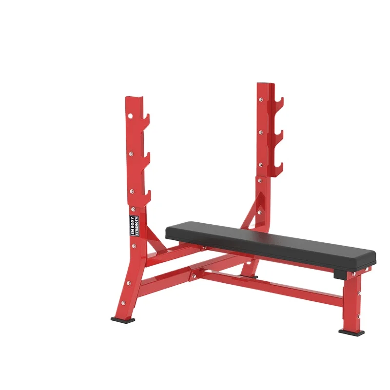 Horizontal push chair, flat bench press chest bench gym commercial strength equipment