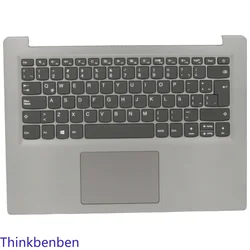 LAS Latin Spanish Keyboard Grey Upper Case Palmrest Shell Cover For Lenovo S145 14 IWL 14AST 14API 14IGM 14IKB 14IIL 5CB0W43395