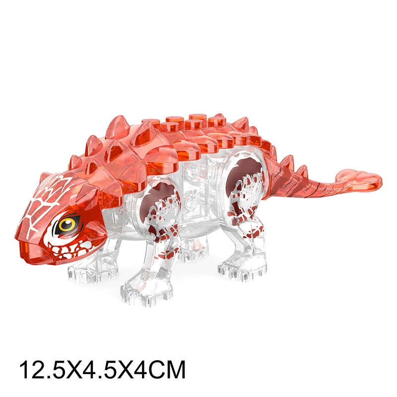 Décennie s de Construction de Dinosaures, Jouets Compatibles avec Parc, Cadeaux de Grandes Marques, Simulation d\'Animaux, T-Rex, Raptor,