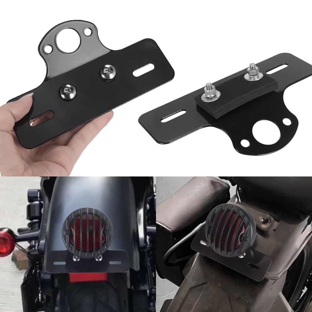 

Задний стоп-сигнал мотоцикла, лампа для Bobber Chopper CAFE RACER Street Glide Softail, скутеры Road King Sportster 883