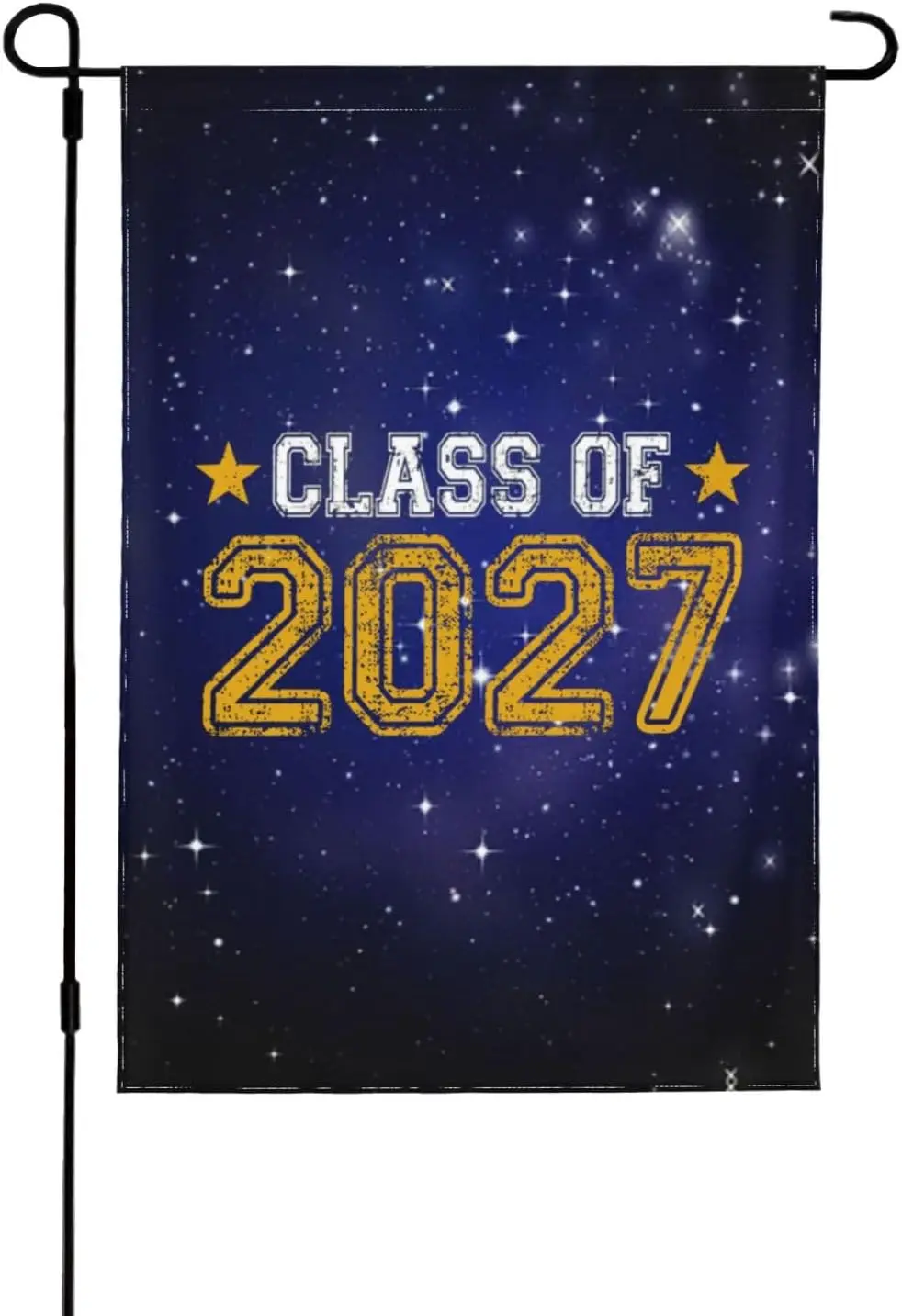 Class of 2027 Graduation Double Sided Garden Flag 12.5