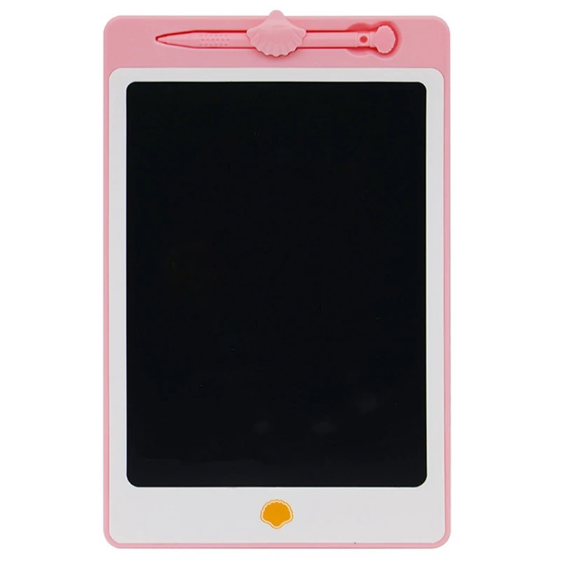 10 Inch LCD Handwriting Board Shell Graffiti Hand-Color Writing Board Eye Protection Drawing Board,Light Pink Easy To Use