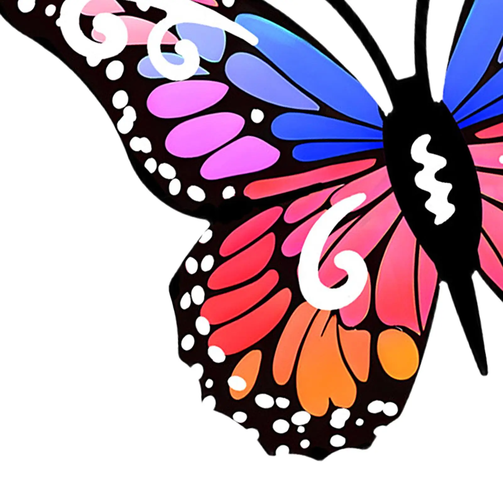 

Butterfly Wall Decor Metal Anti-Rust Ornament Butterfly Party Decorations For Home Living Room Bedroom Garden Yard Patio Balcony