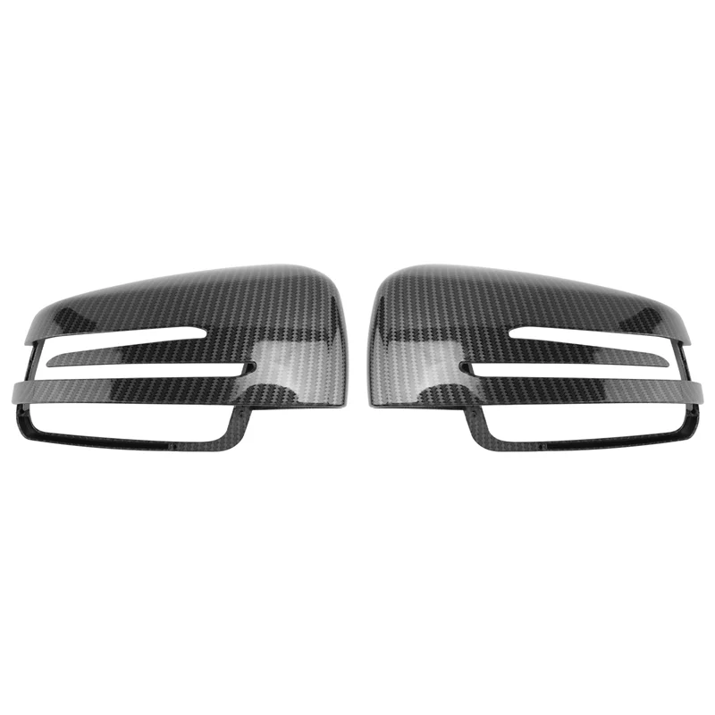 

Unique Car Carbon Fiber Rearview Side Mirror Cover Replacement For Mercedes Benz A B C E Class W204 W212 W176 W246 C218 X156
