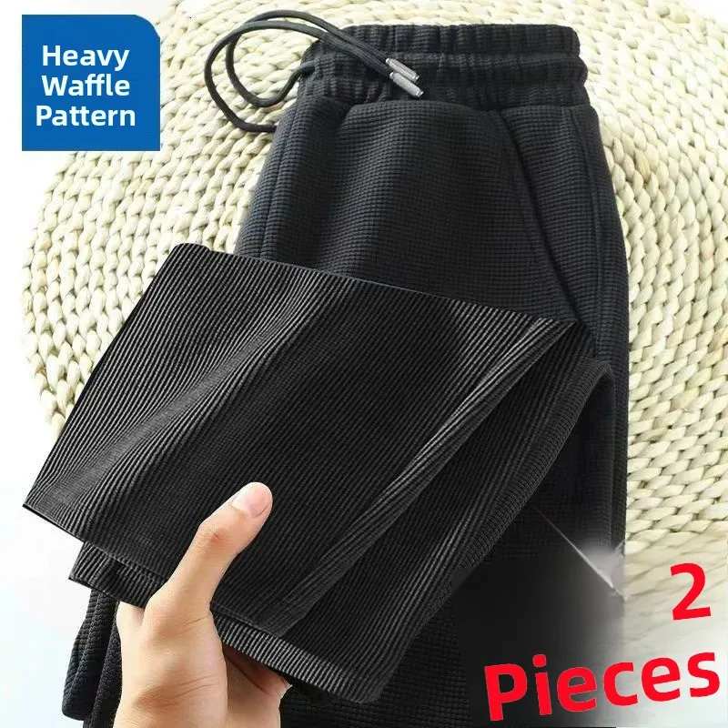 Wear-Resistant Outdoor Work Trousers for Men Casual Style Construction Site Workers Summer Leisure Pants Low Waist Polyester ...