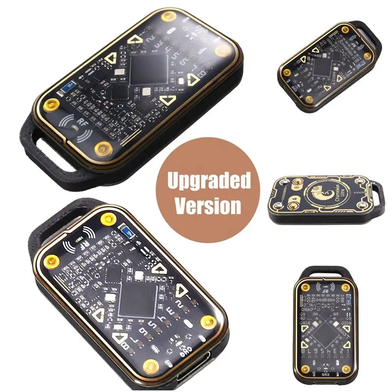 [NEW A09R!】 Chameleon Ultra RFID Smart Chip Reader NFC Duplicator 125K 13.56Mhz ID IC Card Emulator Decode+ 3XUID Keychain