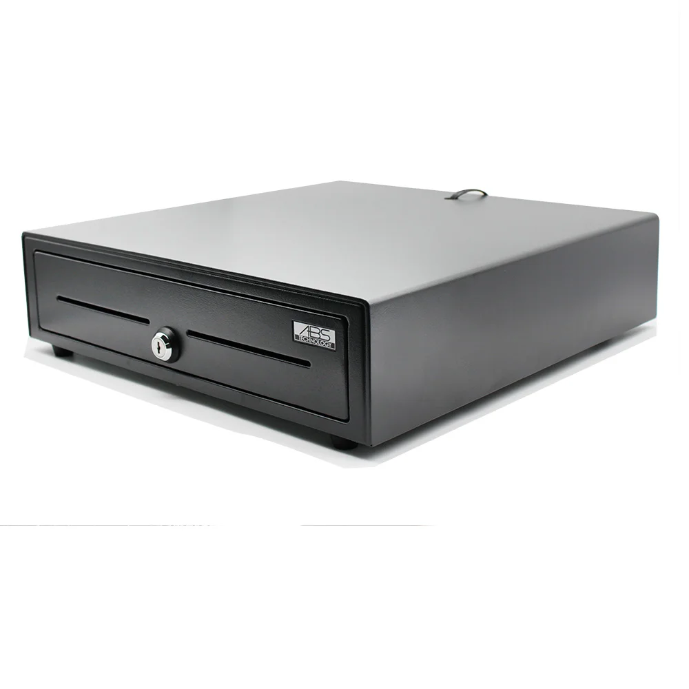 

Электрический денежный ящик для POS-терминалов ATV&UTV с полностью съемными лотками на 4 купюры и 8 монет