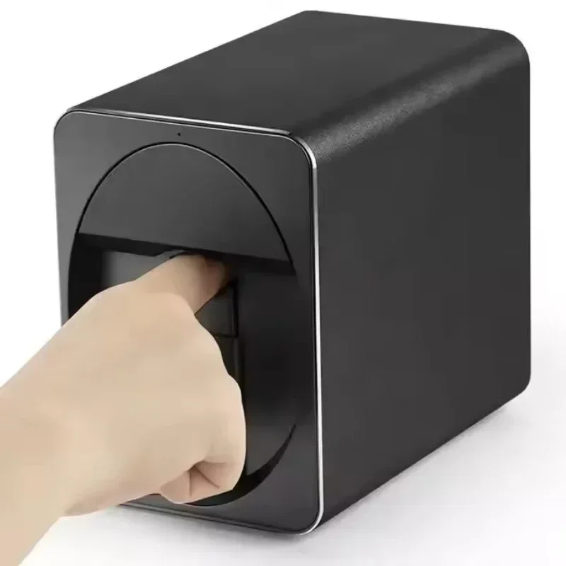 Hot sale 3d automat smart desktop nail printer set rob nail manicure machine quick manicure christmas nail art