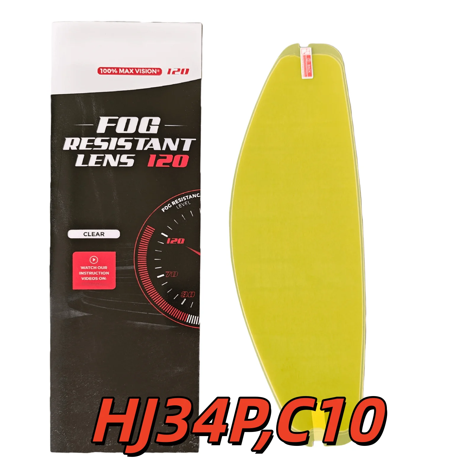 HJ34P Anti Fog Insert for C10 Motorcycle Helmet Visor Anti Fog Film