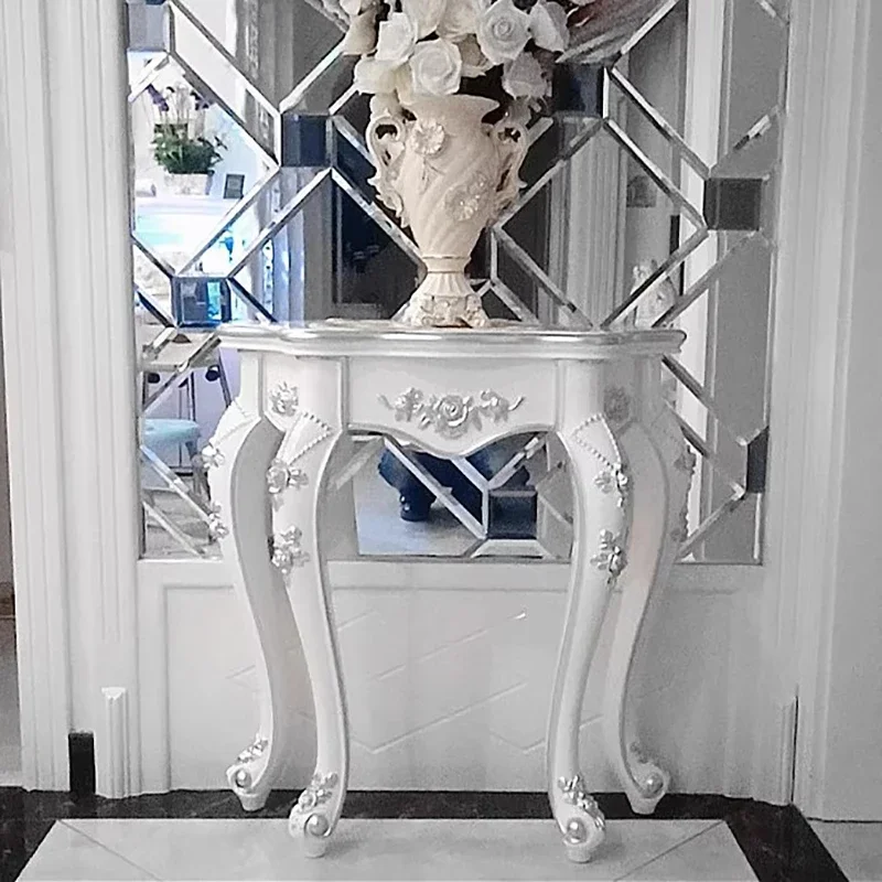 European Luxury Console Table Compact And Delicate Premium Ornate Console Table Classic Vintage Console Meuble Furniture view 5