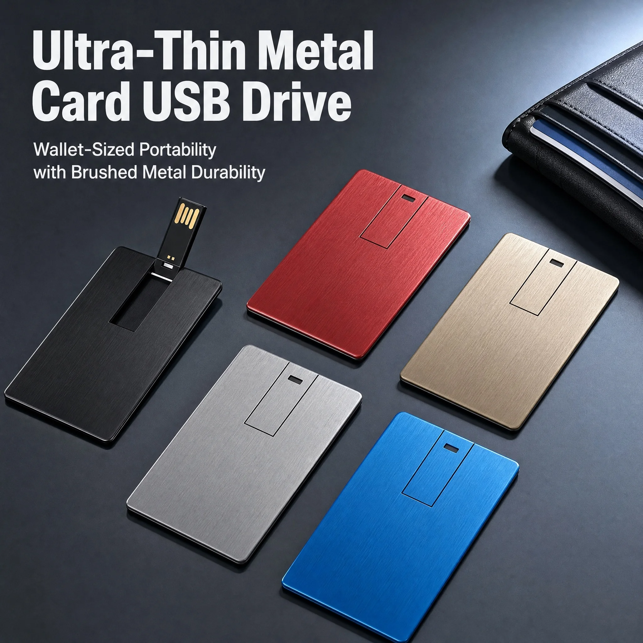 Free Custom Logo Mini Card USB Flash Drive Memory Stick Personalized Customization Pen Drive Pendrive  8GB 16GB 32GB 64GB 128GB
