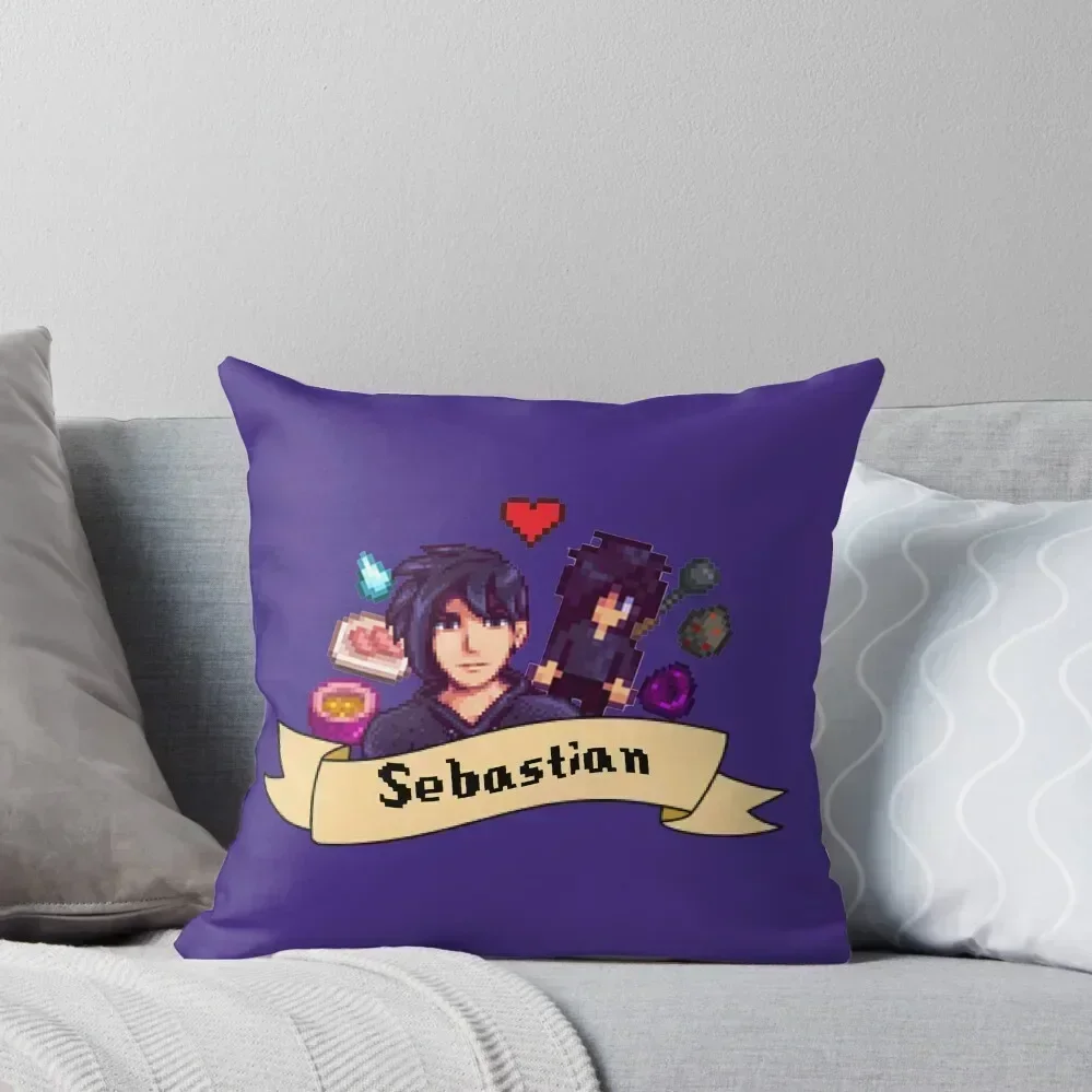 

Stardew Valley- Sebastian Throw Pillow Christmas Pillows Luxury Pillow Case Covers For Sofas autumn pillowcase pillow