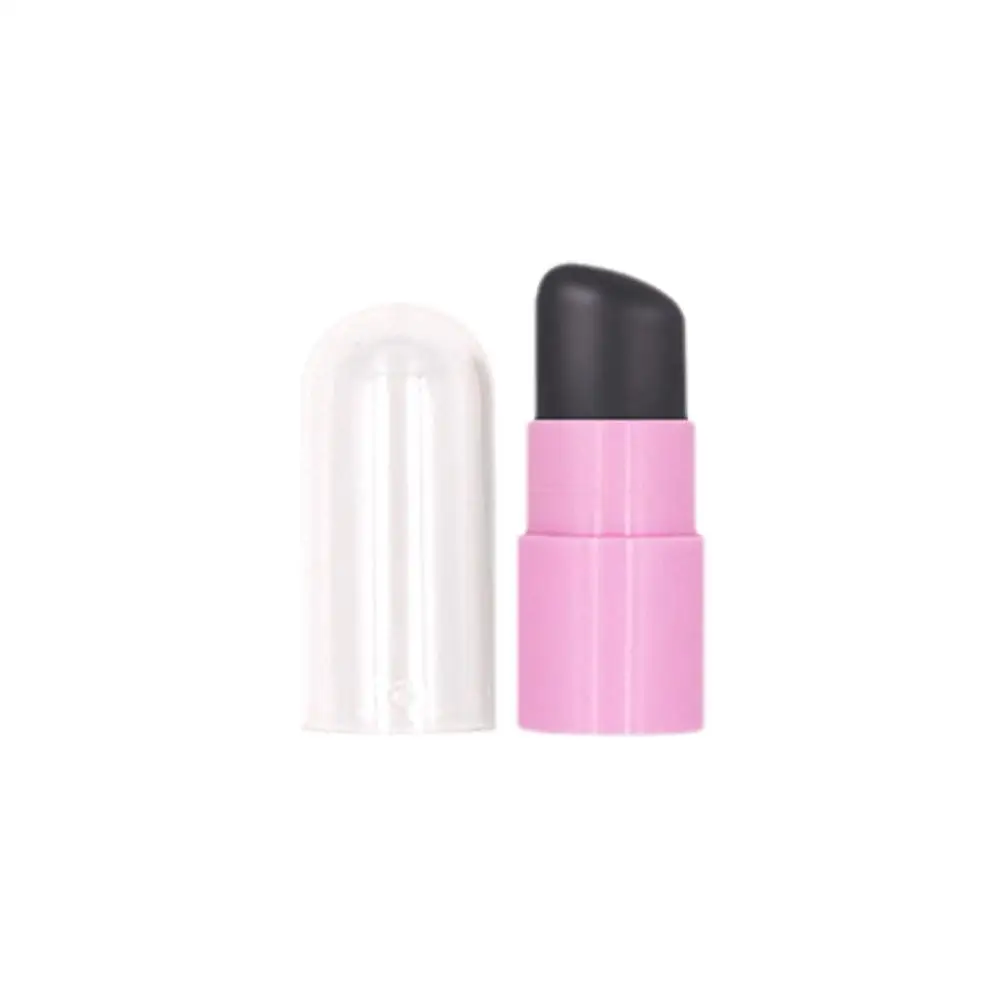 Angulado Silicone Lip Brush, corretivo maquiagem ferramenta, batom redondo, portátil, macio, Q Fingertips, G9x9