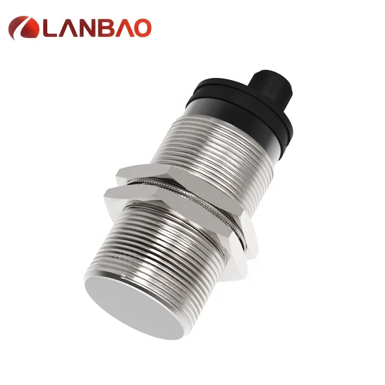 Lanbao CR30 Series Metal Housing 3/4 Wires Npn Pnp 10mm Or 15mm M30 Capacitive Proximity Sensor