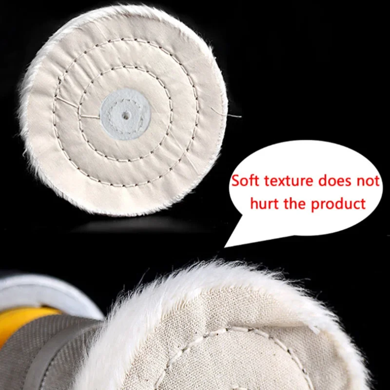 Dental Cloth Polishing Round Velvet Polishing Wheel Buffer Polishing Jewelry Polishing Grinder