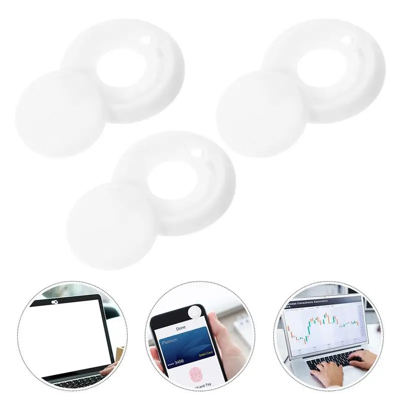 3pcs Computer Covers Laptop Webcam Privacy Cover Protective Anti-Peeping Round Privacy Cover