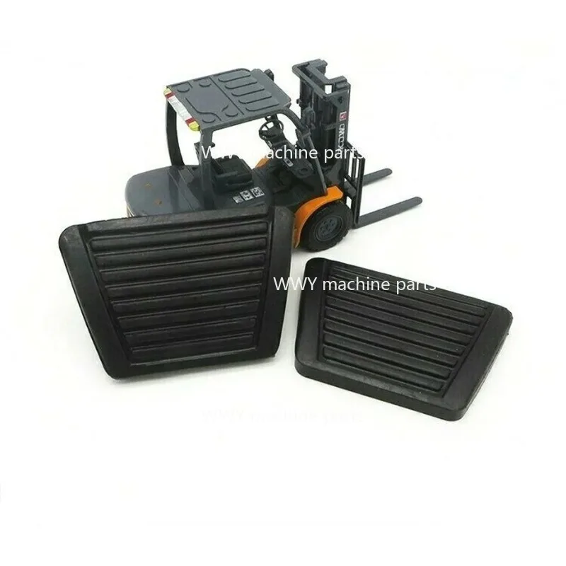 Suitable for 2 Forklift Clutch Brake Pedal Foot Pads Rubber Pads, Suitable for Heli Hangzhou Machines