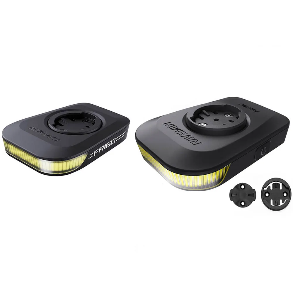 Ravemen FR300/FR160 Out-Front Fahrradlicht für Garmin Wahoo, USB wiederaufladbar, COB-LED-Fahrrad-Tagfahrlicht, Sicherheits-Frontscheinwerfer, wasserdicht, IPX6, kompakt