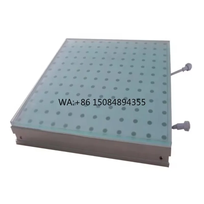 Hot Selling Led Dance Floor 50*50cm High Resolution Interactive Flooring Factory 12*12 Pixel Wedding Decoration