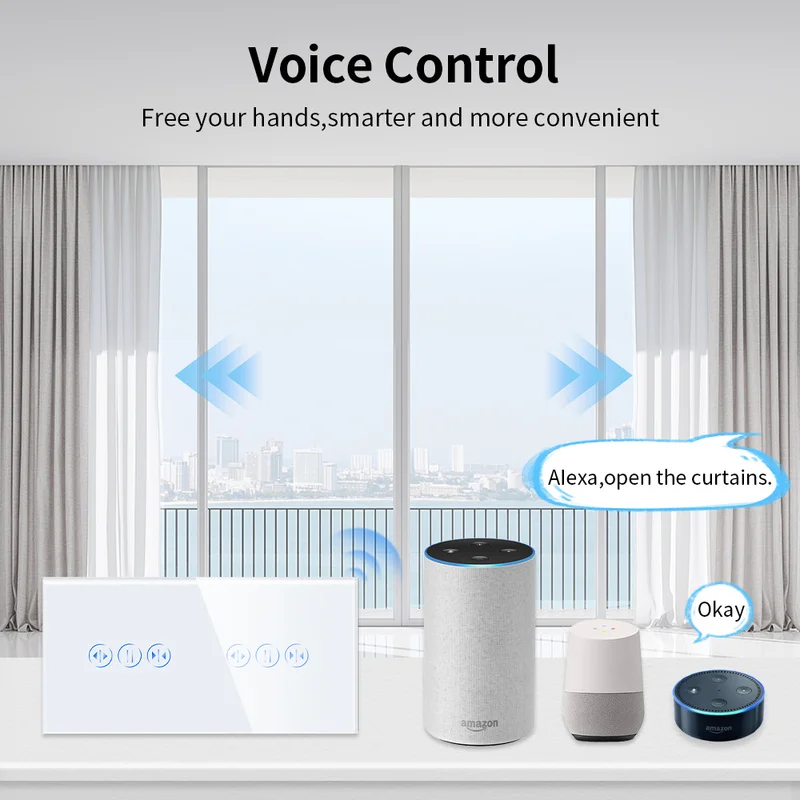 Imagem -04 - Tuya Vida Inteligente wi fi Cortinas Interruptor 157 mm Rolo do Obturador Motor Elétrico Google Casa Alexa Controle de Voz Ligado Casa Motor