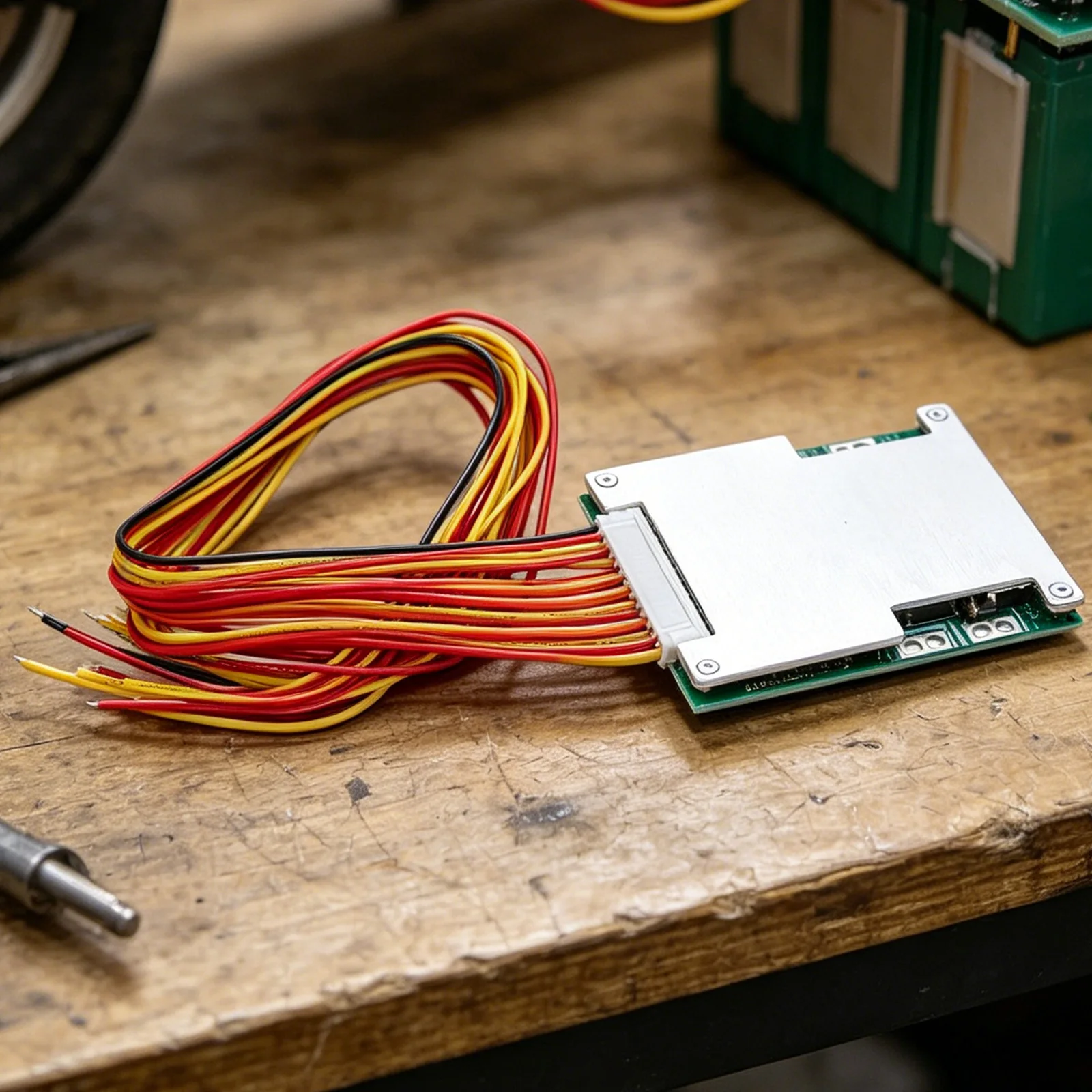 16S 60V 50A Lithium Battery Protection Board with Balance Function Li-ion PCB Protection Board Suitable for Electric Motorcycles